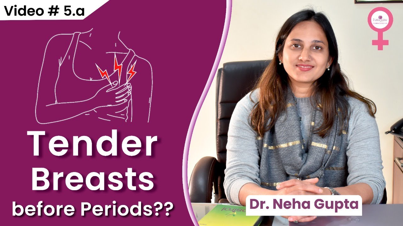 Tender Breasts before periods? What is PMS? by Dr Neha Gupta - YouTube