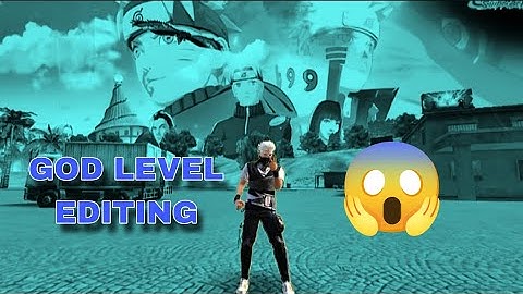 Free Fire God Level Montage Editing Tutorial In Capcut | Anime Sky Change Video Editing SURI GMR 
