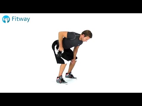 How To Do: Kettlebell Triceps Kickback - Firm Grip Single Arm | Arm Workout Exercise