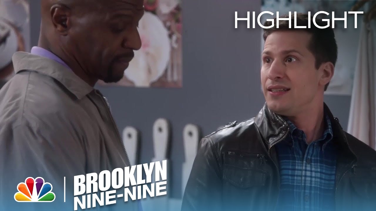 terry jeffords in denial Brooklyn Nine-Nine - Jake Trusts His Gut to Pick a Napkin (Episode Highlight)