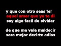 VICTOR WAILL SOY ALGO FACIL DE OLVIDAR KARAOKE