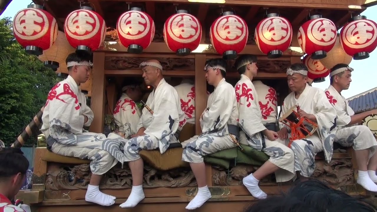 佐原の大祭夏祭り2025　中日　通し砂切　全10下座連収録