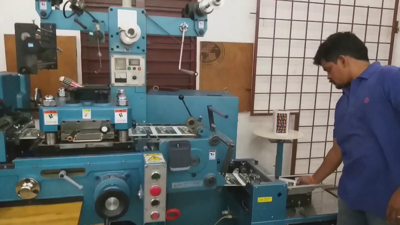 FOR SALE IWASAKI V STRANGE 4 COLOUR JAPANESE LABEL PRINTING MACHINE