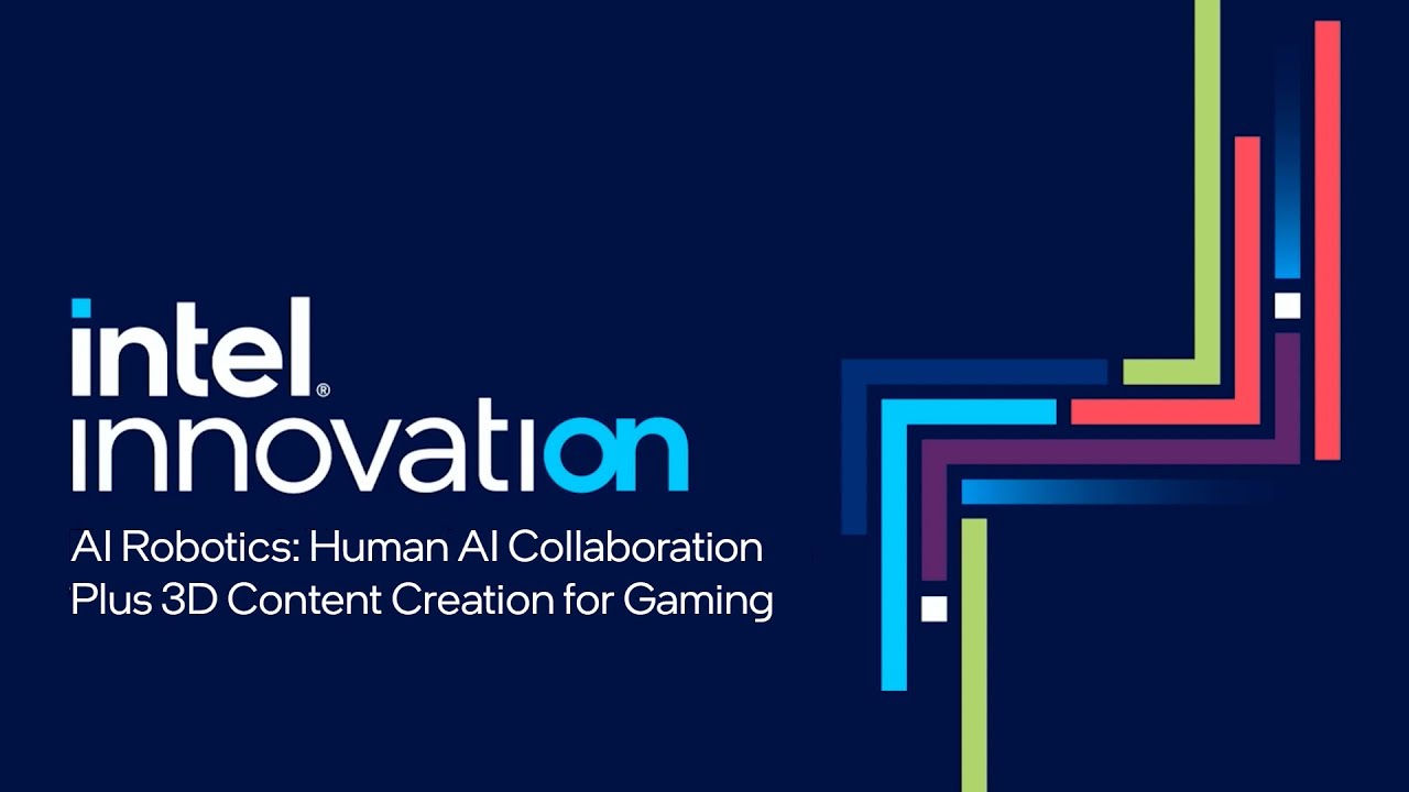 AI Robotics: Human AI Collaboration Plus 3D Content Creation for Gaming | Intel Innovation