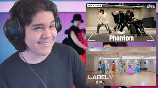 REACTION TO WAYV DANCE PRACTICES (Take Off, Turn Back Time, Phantom, and Bad Alive (Princess Ver.)