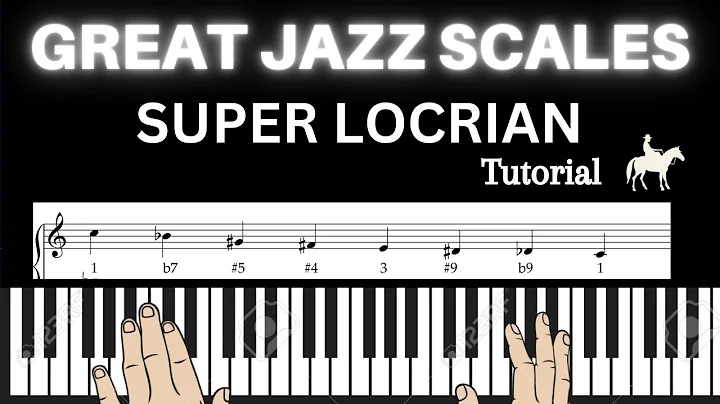 GREAT JAZZ SCALES: Super Locrian; Tutorial for Advanced Improv.