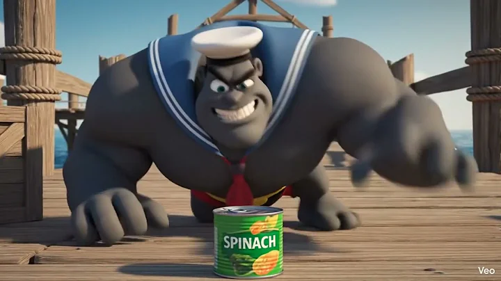 The Spinach Power Up — Popeye’s Funniest Knockout!