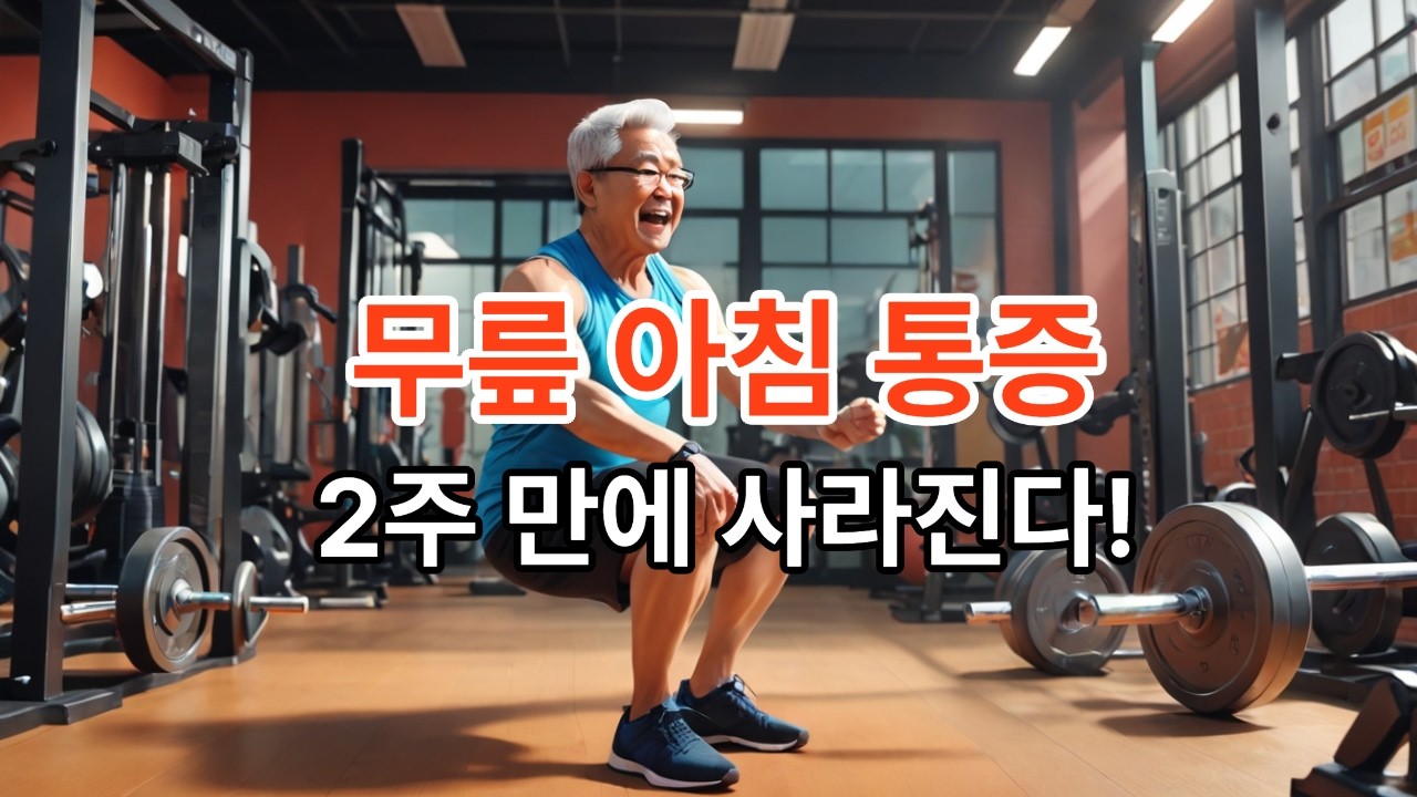 중년 무릎 지키는 하루 5분 스트레칭