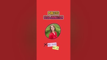 Pure CSS Blob Animation