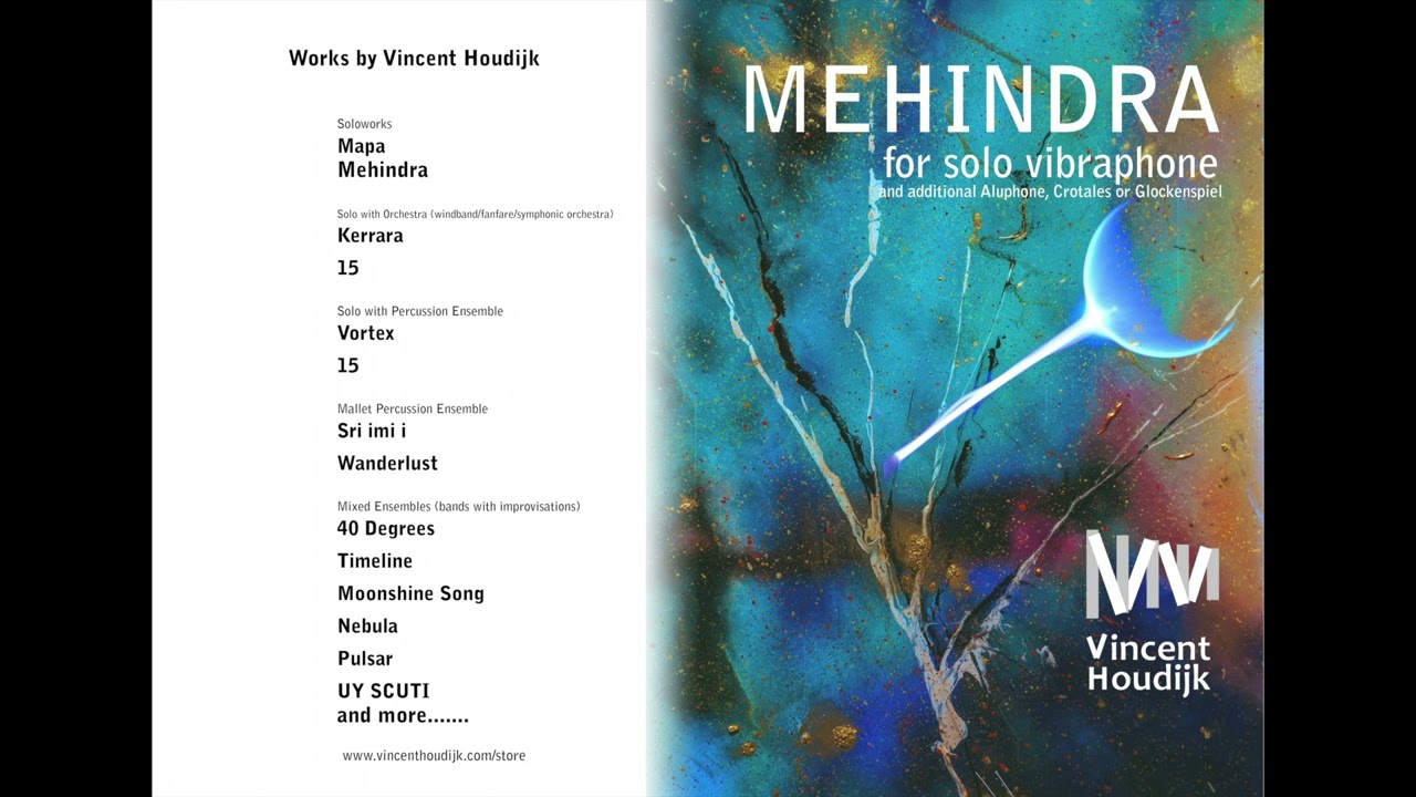 Mehindra for solo vibraphone