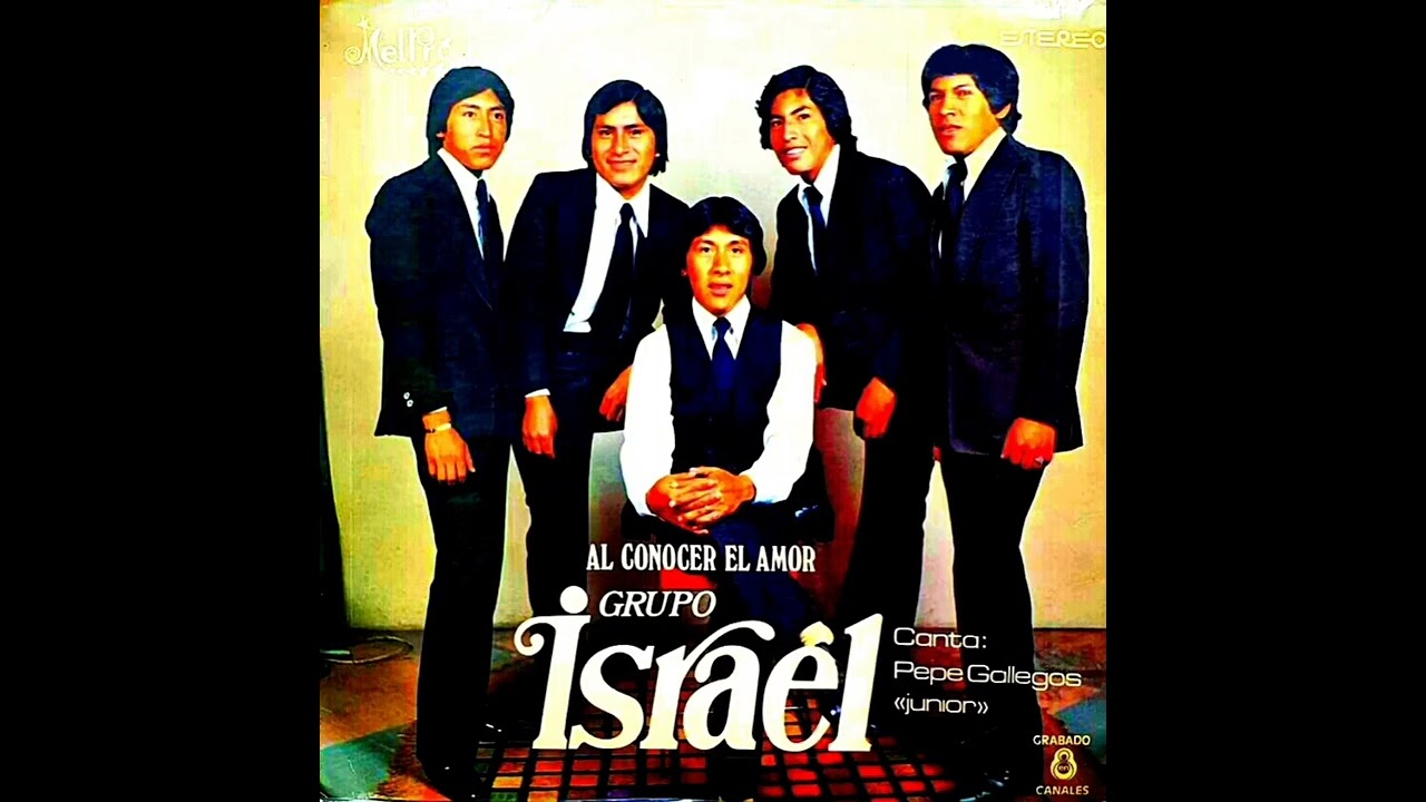 GRUPO ISRAEL - NIÑA DE PELO NEGRO (1982) CANTA: PEPE GALLEGOS 33R.P.M. ECUADOR