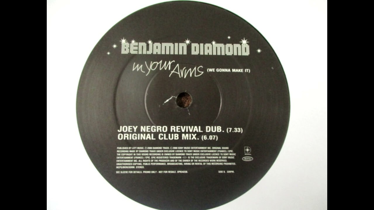 Obejrzyj Benjamin Diamond - In Your Arms (We Gonna Make It) (Joey Negro Z Mix) w YouTube Obejrzyj Benjamin Diamond - In Your Arms (We Gonna Make It) (Joey Negro Z Mix) w YouTube