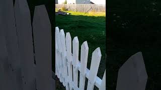 Бесплатный забор из брошенных разных досок сделанный своими руками. Ч. 1