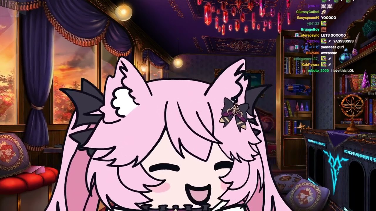 Nyan Plays The Rap Draft She Recorded Over Aethel's Beat