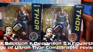 K.O.llection K.O.mparison S.H. Figuarts Age of Ultron Thor