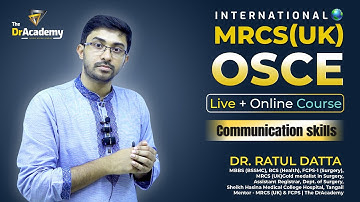MRCS Part B OSCE Exam Preparation | Communication Skills ❤️The DrAcademy !