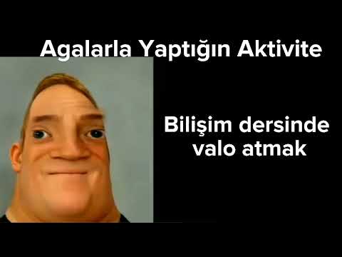 Mr. Incredible Becoming Idiot - Agalarla Yaptığın Aktivite (Türkçe)