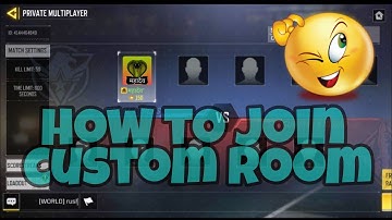 How to Join Custom Room in Cod Mobile || MP & BR Looby 👍 #Howtojoincustom #Codmobile #customroom