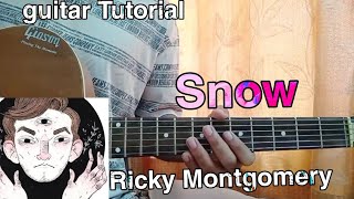 Snow - Ricky Montgomery | Easy Guitar Tutorial | Lesson, Chords,How to play