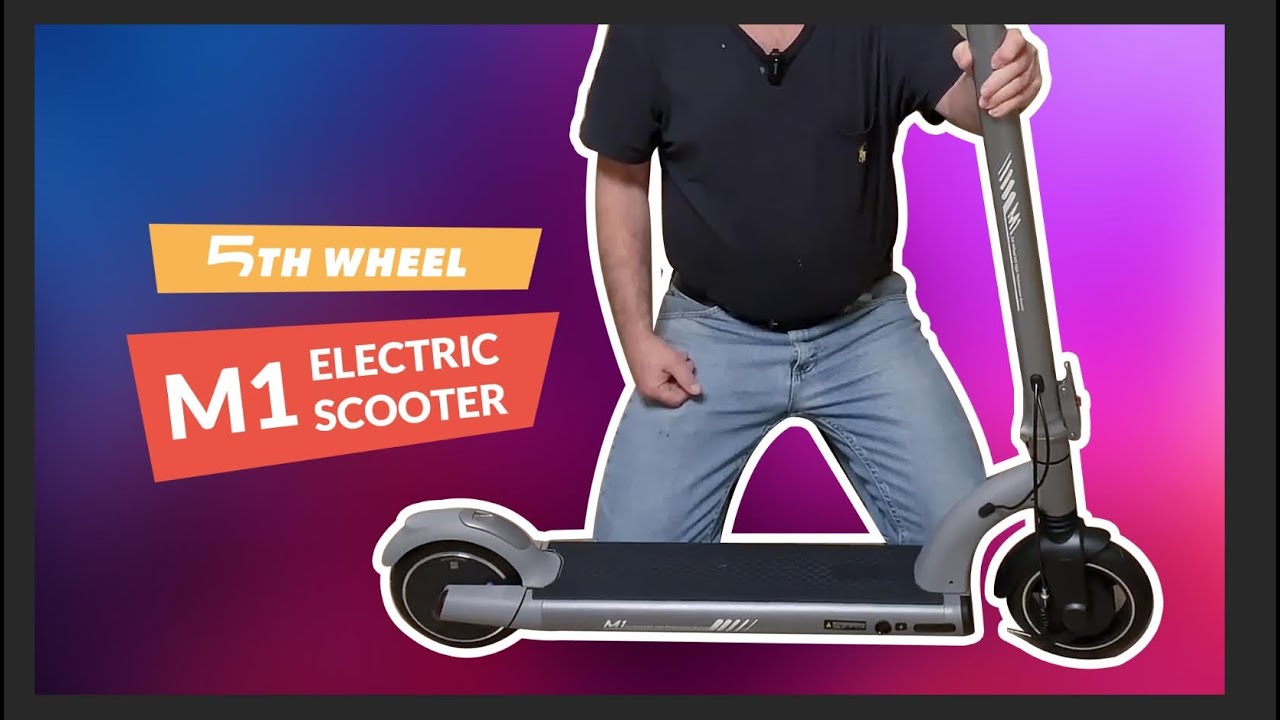 5TH WHEEL M1 Electric Scooter Unbox Setup and Test Ride 