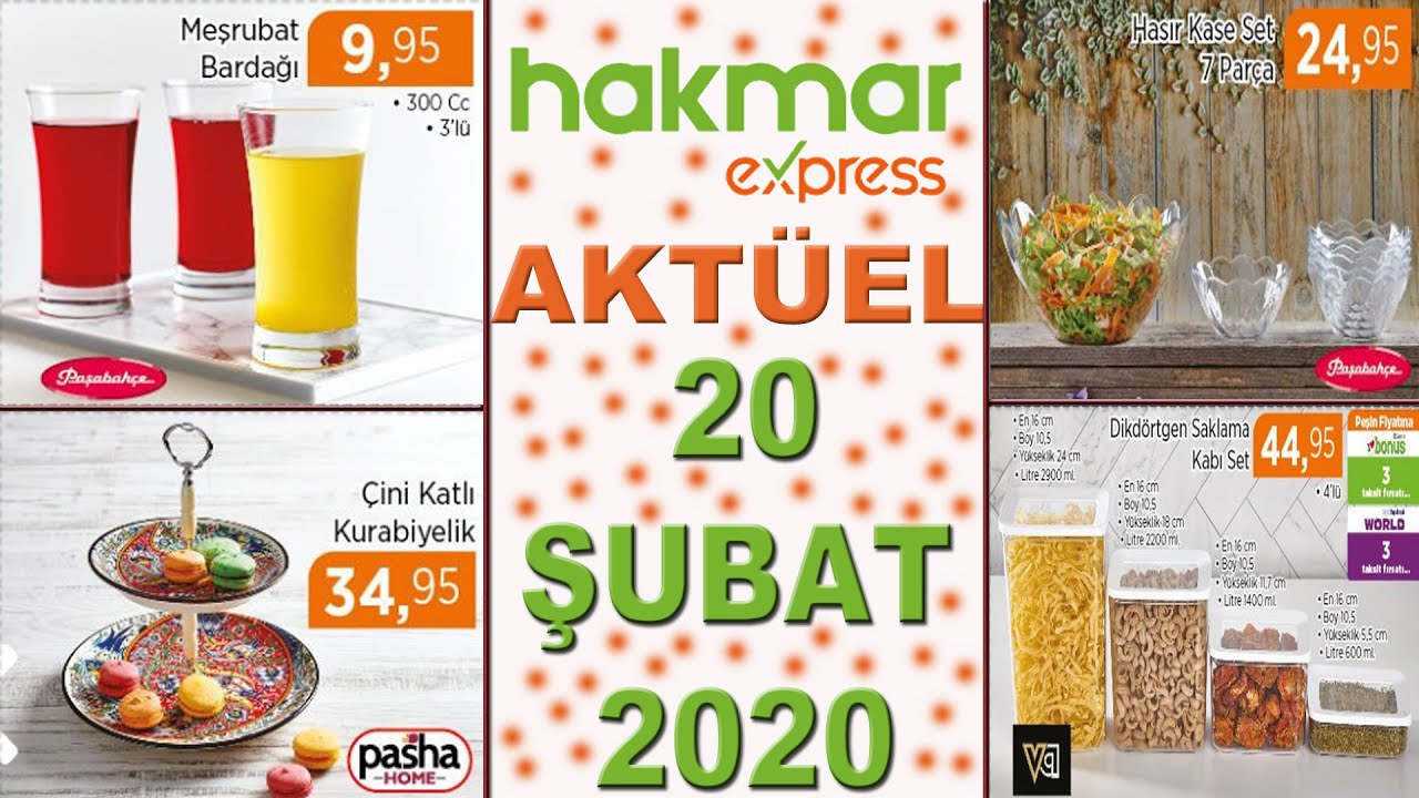 Hakmar 20 Şubat 2020 Aktüel Kataloğu | Hakmar  Bu Hafta Katalog Banyo&Mutfak | Hakmar Express Aktüel