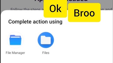 complete action using