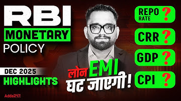 RBI Monetary Policy Nov 2025 | Repo Rate, EMI, GDP & CPI Updates Explained | Big Relief or Not?