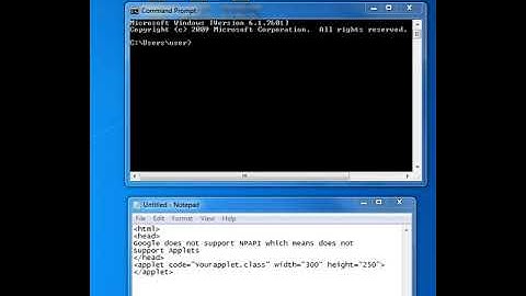 Java Applets #2-Google does not support applets