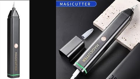 Magicutter material tests. ultrasonic cutter knife handheld portable crafts paper wood 3d prints