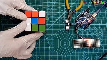 Measure Distance UltraSonicSensor MAX7219 Dot Matrix DHT11