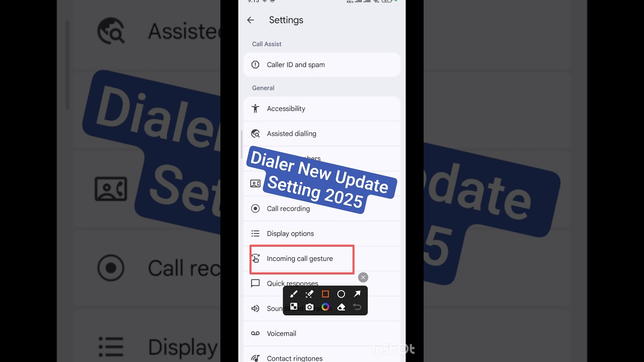 Google Phone Dialer New Update Best Setting 2025 || Call Pick Setting 2025 
