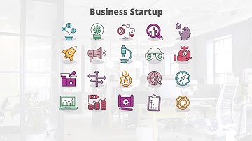 Business Startup - Flat Animation Icons
