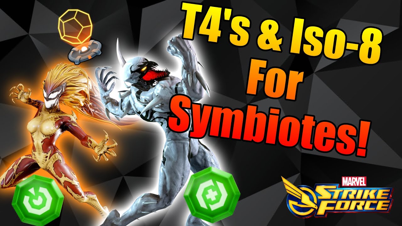 What are the best T4's and Iso8 classes for Symbiotes w/ Wolverthor