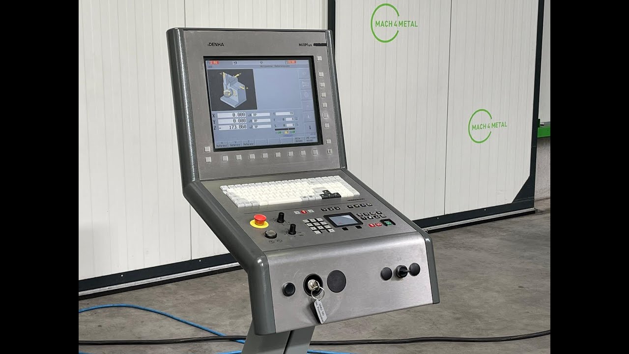 DECKEL MAHO DMG DMU 50 3 axis vmc HeidenHain MillPlus iT MACH4METAL 6678 2-3 zumverkauf forsale