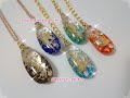 【レジン】妖精とガラスフリットのしずく♪【resin:Drops of fairies and glass frit♪】