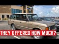 I TOOK My Range Rover Classic to CarMax For An APPRAISAL