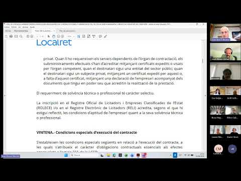 Sessió informativa licitació del SDA de solucions d’IA de suport a la contractació pública