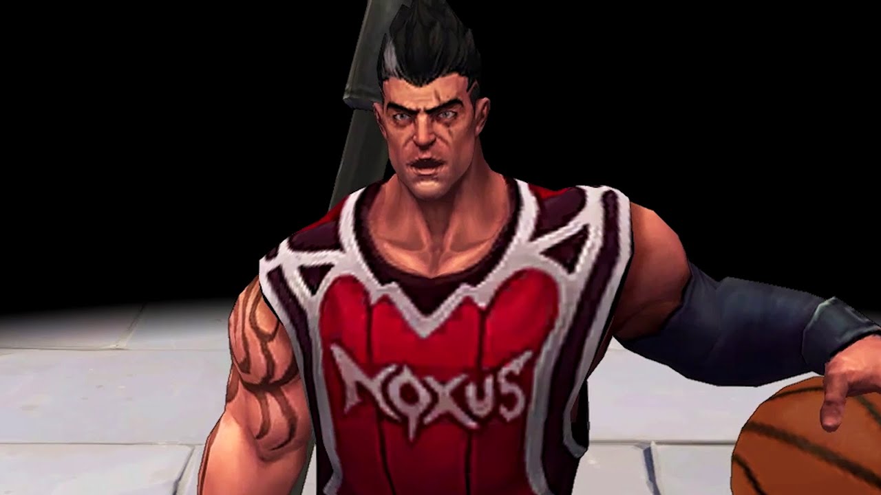 Dunkmaster Darius Skin - Detailed Spotlight - YouTube