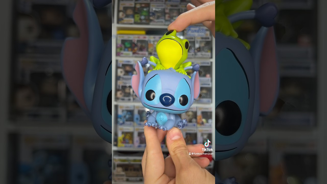 🐸FUNKO POP STITCH with frog 986 🐸