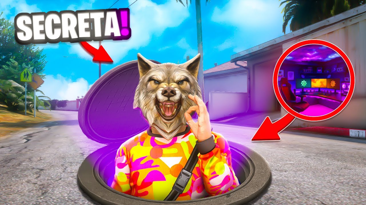 MI-AM CONSTRUIT O CAMERA DE GAMING SECRETA I GTA 5 RP