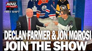 Declan Farmer and Jon Morosi join Bruce Boudreau and E.J.