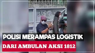 Detikdetik Polisi Menangkap Ambulan Berisi Logistik Di Aksi 1812