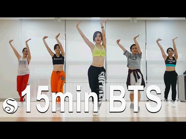 15 minute BTS Diet Dance Workout | 15분 다이어트댄스 | cardio | 홈트 | 방탄소년단