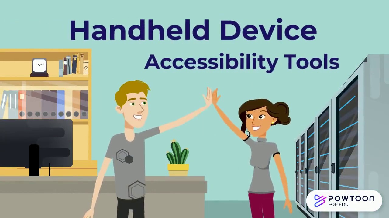 Handheld Device Accessibility Tools - YouTube