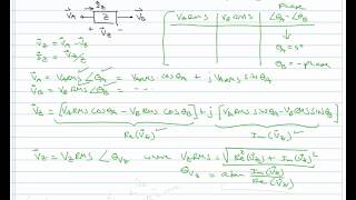 Calculating Branch Currents from Phasor Node Voltages