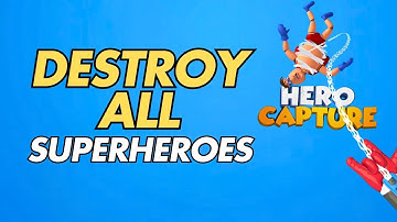 Hero Capture: Grab and Tear Gameplay Level 1 To 62 Walkthrough - Android