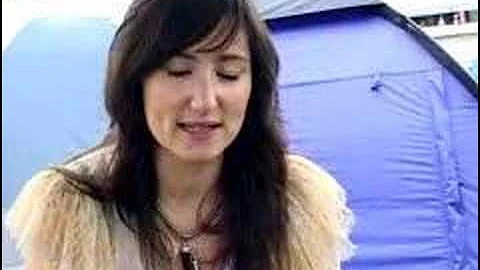 KT Tunstall at Glastonbury 2005