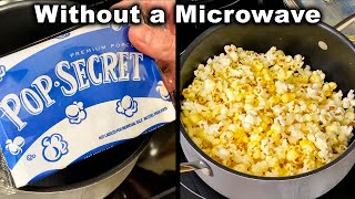 How To Make: Microwave Popcorn without a Microwave | on the stove screenshot 5