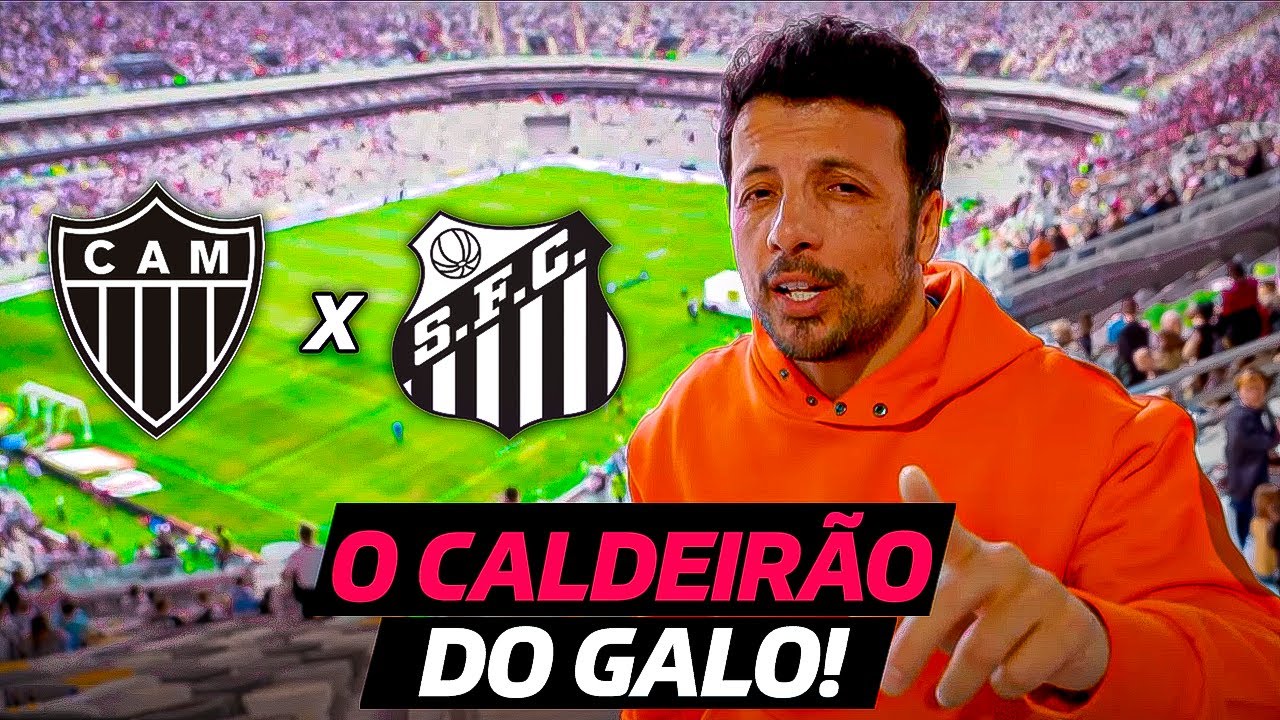 AO VIVO! ATLÉTICO-MG X SANTOS, INAUGURAÇÃO DA ARENA MRV, PRÉ-JOGO, #live