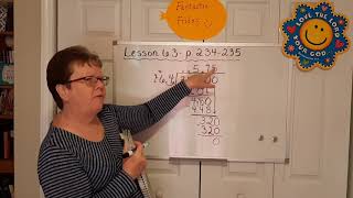 Pre-algebra Lesson 6.3 (pages 234-235)